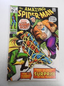 The Amazing Spider-Man #85 (1970) GD+ Condition moisture damage
