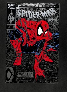 Spider-Man #1 Silver Variant Torment! Todd McFarlane!