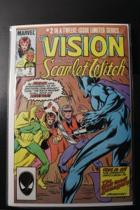 The Vision and the Scarlet Witch #2 Newsstand Edition (1985)