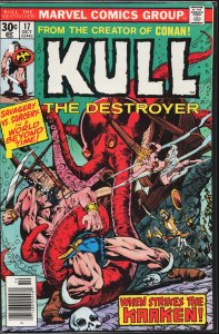 Kull the Destroyer #17 (1976) Kull