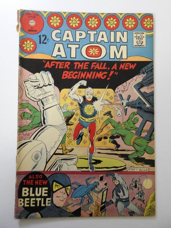 Captain Atom #84 (1977)  VG Condition 1 in spine split