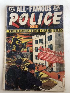 All Famous Police Cases 12, GD-LB Cole cover!tears see pics!