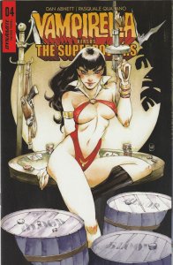 Vampirella VS Superpowers # 4 Cover B NM Dynamite [P2]