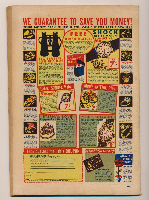 Wanted Comics (1947) #37 FN-