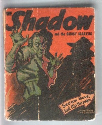 SHADOW AND THE GHOST MAKERS-BIG LITTLE BOOK-#1495-1942-JOHN COLEMAN VG-