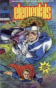 Elementals (Vol. 2) #21 VF ; COMICO | Bill Willingham Demon Massacre