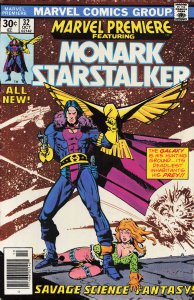 Marvel Premiere #32 (1976) Monark Starstalker [Key Issue]