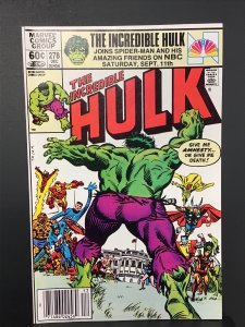 The Incredible Hulk #278 (1982)