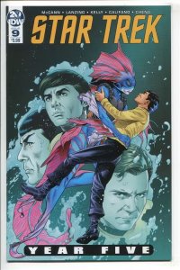 STAR TREK YEAR FIVE (2019 IDW) #9 CVR A THOMPSON