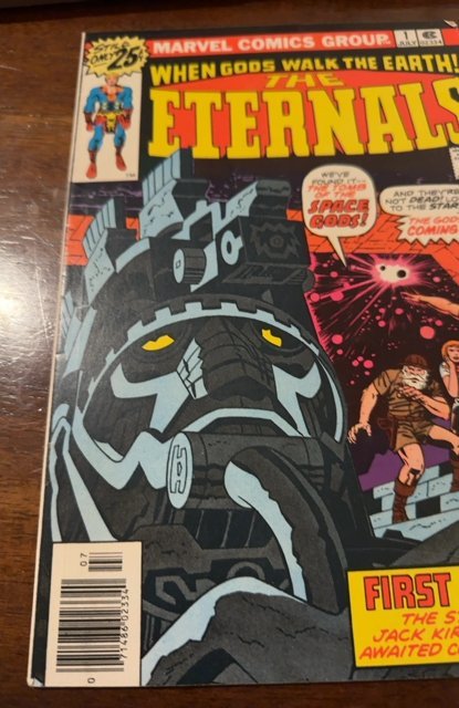 The Eternals #1 (1976)Jack Kirby, Origen and 1st app