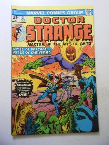 Doctor Strange #8 (1975) VG/FN Condition slight moisture stain bc