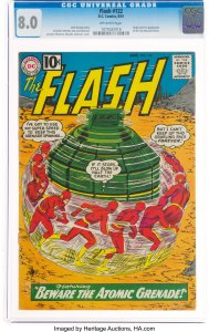 The Flash #122 (DC, 1961) CGC GRADED 8.0