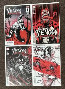 Venom Black White & Blood #1,2,3,4 NM Set Marvel 2025