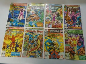 Fantastic Four lot 15 different from #222-250 avg 8.0 VF (1980-83)