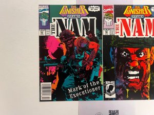 2 The Punisher Marvel Comic Books # 52 53 Spiderman Defenders Hulk Thor 67 SM6