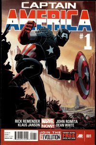 Captain America #1 (2013) Captain America [Key Issue]