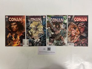 4 Conan Marvel Comic Books # 9 10 11 12 Avengers Defenders Thor Hulk 78 JS64