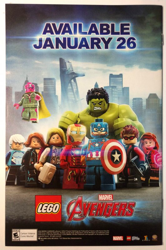 A-Force #1 (9.4, 2016) Chiang Cover, 1st cameo app of Singularity