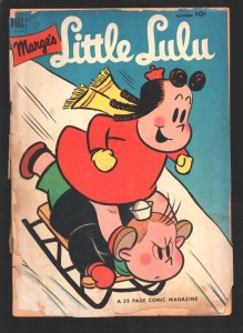 Marge's Little Lulu #53 1952-Dell-Tubby & Annieel appear-Low grade reading co...