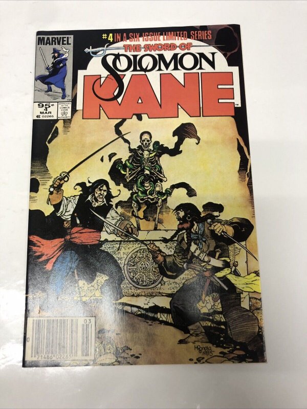 Solomon Kane (1985) # 4 (VF/NM) Canadian Price Variant • CPV • Marvel • Macchio