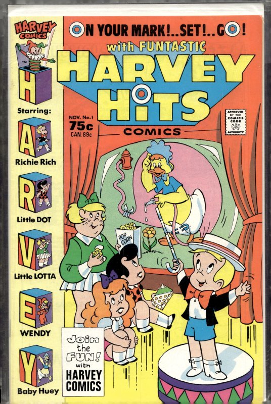 Harvey Hits Comics #1 (1986) Baby Huey