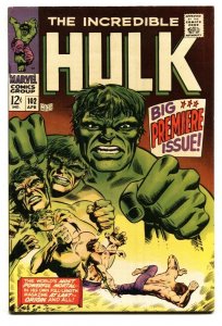 Incredible Hulk #102 comic book 1967 First Issue Key Silver-age Marvel VF+