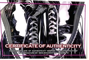 Venom #1 Mike Mayhew Sneakerhead Trade/Virgin Dual Signed Set W/COA’s NM.
