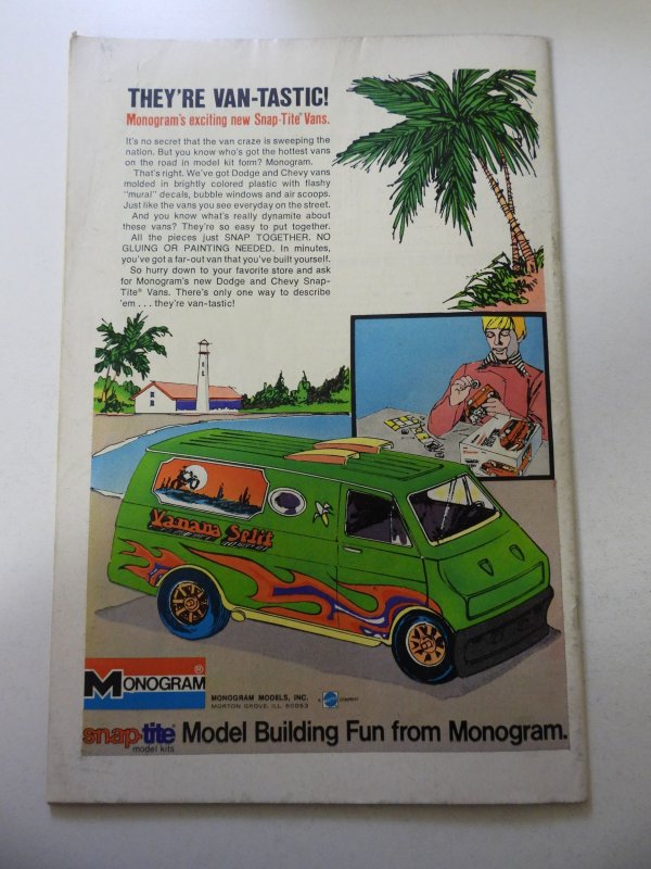 Blitzkrieg #2 (1976) FN- Condition MJ Insert Intact, marker stamp fc