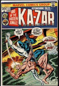 Astonishing Tales #17 (1973) Ka-Zar