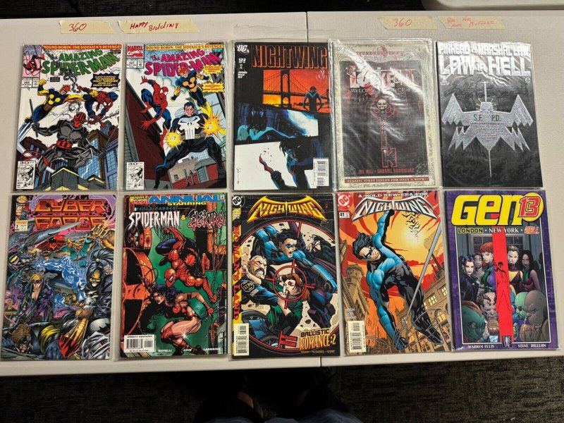 Lot of 10 Comic Lot (see pictures) 360-10