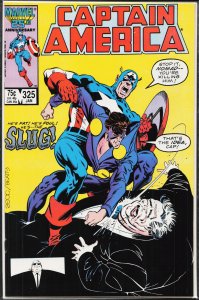 Captain America #325 (1987) Captain America [Key Issue]