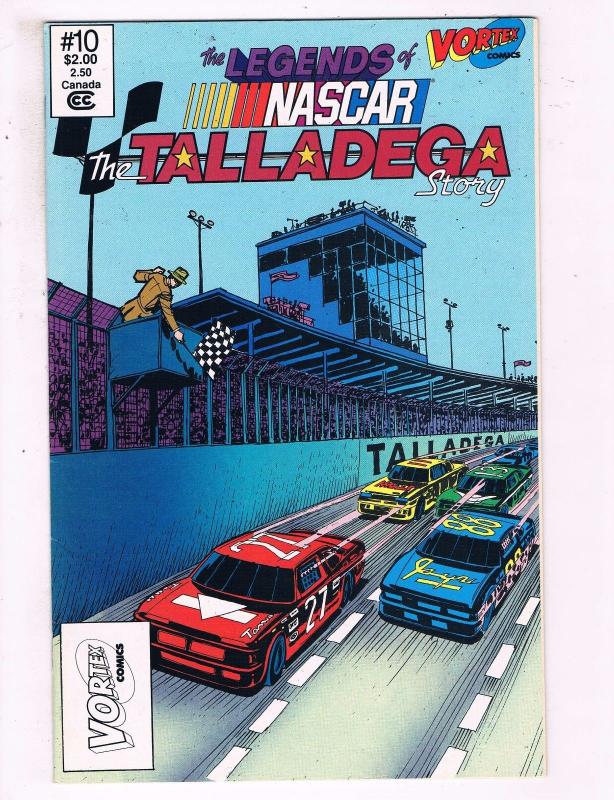 The Legends Of Nascar #10 VF Vortex Comics The Talladega Story Comic Book DE17