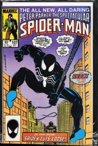 The Spectacular Spider-Man #107 (1985) Spider-Man [Key Issue]