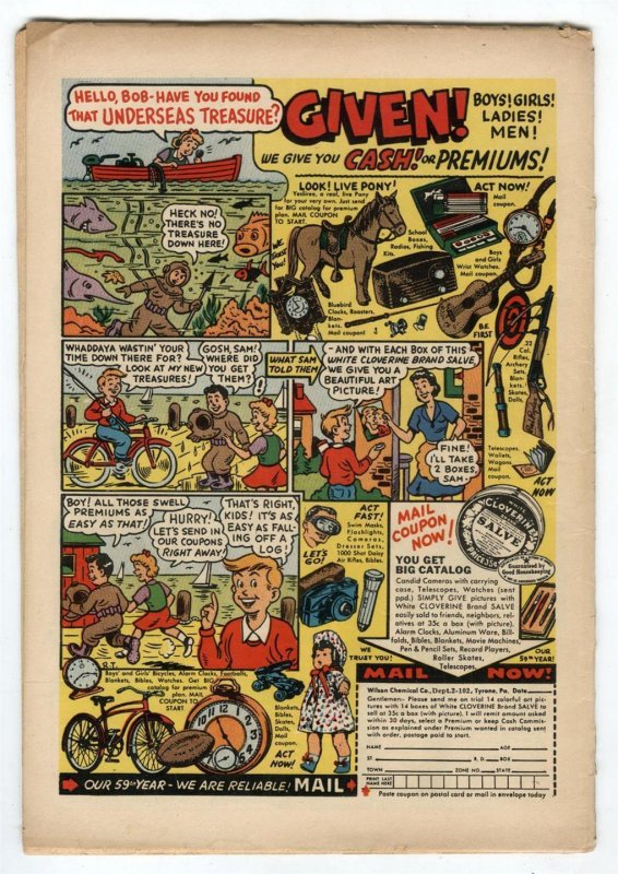 HOT DOG #3 (A-1 #124) ME Oct 1954  Funny Animal  HARRY Maddest Mutt  Sport Stand