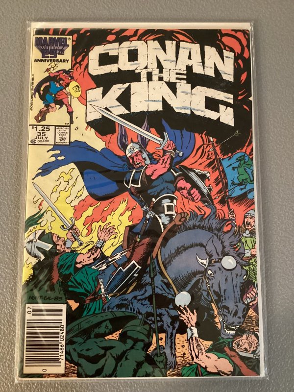 Conan the King #35 (1986) Newsstand Edition