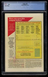 X-Men #91 CGC VF 8.0 White Pages Magneto! Marvel Comics