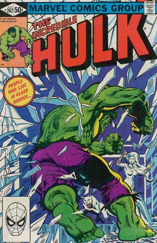 Incredible Hulk, The #262 VF; Marvel | save on shipping - details inside 