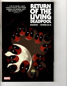 RETURN OF THE LIVING Deadpool Marvel Comics TPB Graphic Novel Comic Book J312