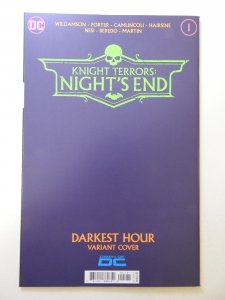 Knight Terrors: Night's End Neon Ink Cover (2023) NM Condition!