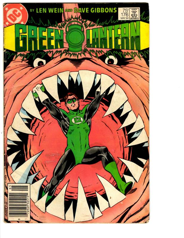 4 Green Lantern DC Comic Books #172 174 175 176 Flash Dave Gibbons Len Wein BH11