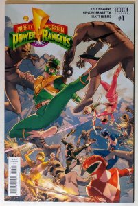 Mighty Morphin Power Rangers #1 Jamal Campbell Cover (2016)
