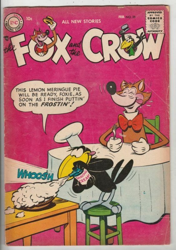 Fox and the Crow 38 Strict VG/FN Cover Lemon Meringue Pie, The Hound & The Hare