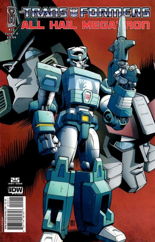 Transformers: All Hail Megatron #15A (2008-2009) IDW Comics 