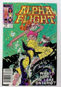 Alpha Flight #14 Newsstand (Sep 1984, Marvel) FN/VF