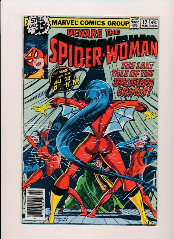 Marvel Comics SPIDER-WOMAN #12 VG/F (SRU495)