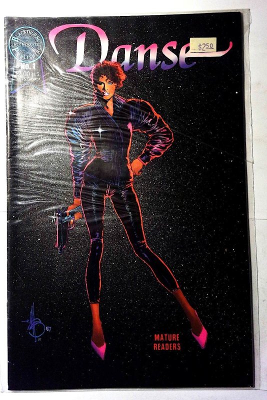 Danse #1 (1987) Blackthorne Publishing Danse St. Clair 1st Print Comic Book