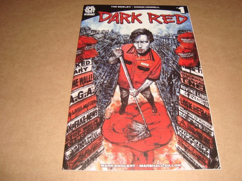 LOT OF 21 AFTERSHOCK COMICS # 1 ISSUES INCLUDING BABYTEETH AND DARK RED