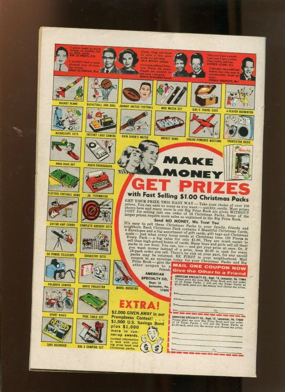 FANTASTIC FOUR #117 (4.5) FLAME AND THE QUEST! 1971