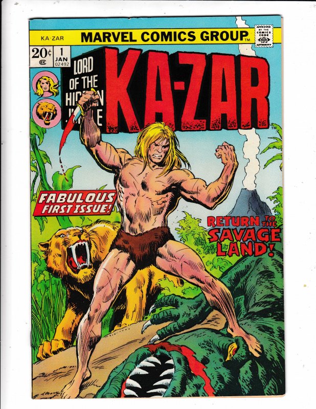 KA-ZAR#1  FN/VG   MARVEL COMICS  Save on shipping