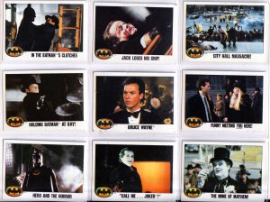 Topps Tim Burton's Batman Trading Cards